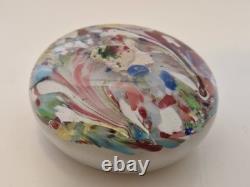 Clichy Sulfure ancien inclusion tête de femme- D. 8,9 cm XIXème siècle