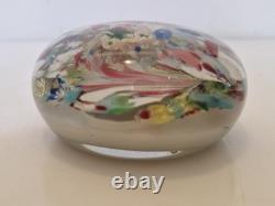 Clichy Sulfure ancien inclusion tête de femme- D. 8,9 cm XIXème siècle