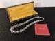 Collier perles ancien en cristal de Baccarat