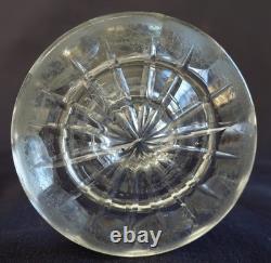 Confiturier ancien cristal du Creusot XIXe siècle