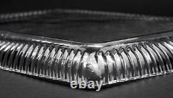 Cristal De Baccarat Plat Plateau Ancien Cristal De Baccarat Modèle Bambou