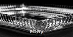 Cristal De Baccarat Plat Plateau Ancien Cristal De Baccarat Modèle Bambou