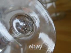 Cristal De Nancy France 6 Anciennes Coupes A Champagne Style Art Deco