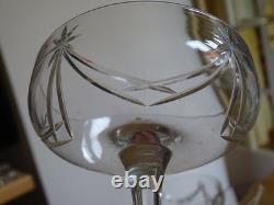 Cristal De Nancy France 6 Anciennes Coupes A Champagne Style Art Deco