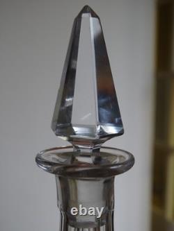 Cristal De Nancy France Ancien Service Liqueur Verres Et Carafe