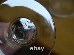 Cristal De Nancy France Ancien Service Liqueur Verres Et Carafe