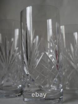 Cristal De St Louis Lot De 5 Grand Verre Ancien