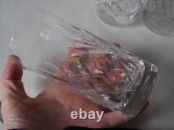 Cristal De St Louis Lot De 5 Grand Verre Ancien