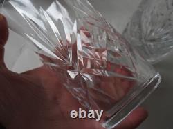 Cristal De St Louis Lot De 5 Grand Verre Ancien