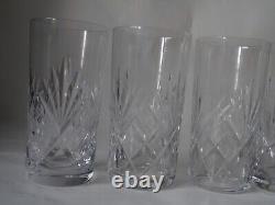 Cristal De St Louis Lot De 5 Grand Verre Ancien