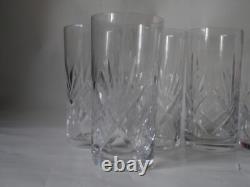 Cristal De St Louis Lot De 5 Grand Verre Ancien