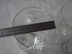 Cristal De St Louis Lot De 5 Grand Verre Ancien