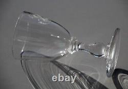 Cristal de Baccarat Gondole Jambe Balustre 12 anciens verres à Porto 11cm Z