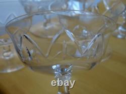 Daum 6 Anciennes Coupes A Champagne Ou A Glace En Cristal France