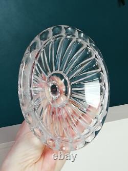 Drageoir bonbonnière ancienne en cristal