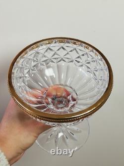 Drageoir bonbonnière ancienne en cristal