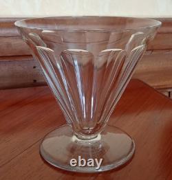 Ensemble 5 Verres cristal Baccarat France Modèle Rex Art De La Table Ancien