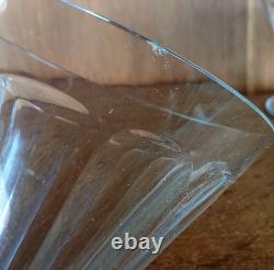 Ensemble 5 Verres cristal Baccarat France Modèle Rex Art De La Table Ancien