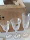 Exceptionnel! Service ancien de 17 verres en cristal CRISTAL D'ARQUES (NEUF)