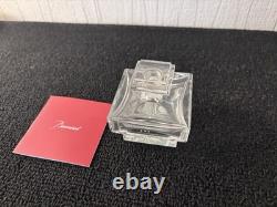 Flacon à parfum ancien en cristal de Baccarat