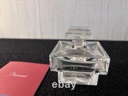 Flacon à parfum ancien en cristal de Baccarat