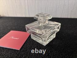 Flacon à parfum ancien en cristal de Baccarat