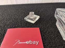 Flacon à parfum ancien en cristal de Baccarat