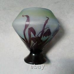 Gallé vase ancien french cameo glass