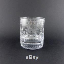 Gobelet de Circonstance Verre Ancien Art Populaire XIXe Siecle Antiques Glass