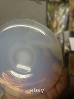 Grand Vase Cristal Opalescent de Sèvres Opaline Ancien Art Déco