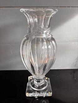 Grand vase Baccarat cristal ancien modèle Eurydice Harcourt 36 cm