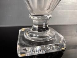 Grand vase Baccarat cristal ancien modèle Eurydice Harcourt 36 cm
