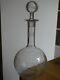 Gravure Aux Dragons Ancienne Carafe A Vin Cristal Epoque 1920