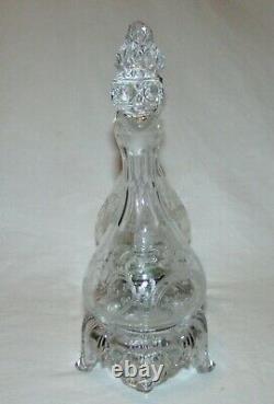 HUILIER VINAIGRIER CRISTAL SAINT LOUIS ANCIEN 19ème oil vinegar crystal set