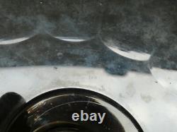 H 29 cm / Ancien drageoir cristal baccarat Facettes taille crystal
