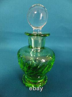 Important Lot D'anciens Flacons A Parfum En Verre, Cristal, Pate De Verre