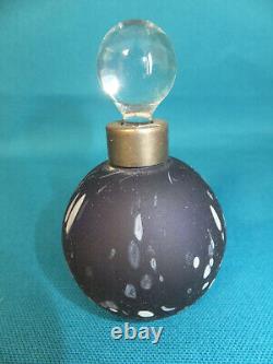 Important Lot D'anciens Flacons A Parfum En Verre, Cristal, Pate De Verre