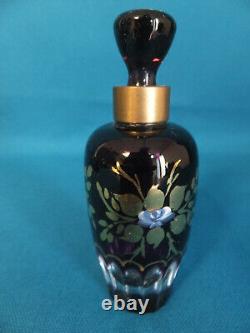 Important Lot D'anciens Flacons A Parfum En Verre, Cristal, Pate De Verre