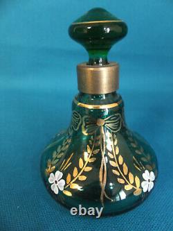 Important Lot D'anciens Flacons A Parfum En Verre, Cristal, Pate De Verre