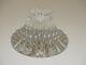 JOLI ANCIEN BOUGEOIR CRISTAL DE BACCARAT modèle MASSENA déco TABLE de FETES XXe