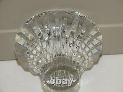 JOLI ANCIEN BOUGEOIR CRISTAL DE BACCARAT modèle MASSENA déco TABLE de FETES XXe