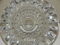 JOLI ANCIEN BOUGEOIR CRISTAL DE BACCARAT modèle MASSENA déco TABLE de FETES XXe