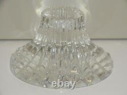 JOLI ANCIEN BOUGEOIR CRISTAL DE BACCARAT modèle MASSENA déco TABLE de FETES XXe