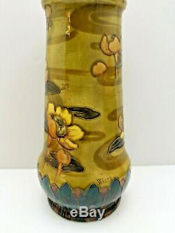 Joli ancien vase, Nénuphars, Sèvres, WALT'R