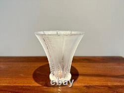 Lalique France Ancien vase Epis années 60. Eclat