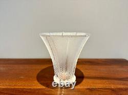 Lalique France Ancien vase Epis années 60. Eclat