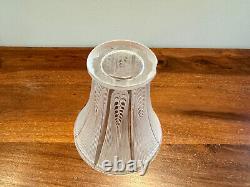 Lalique France Ancien vase Epis années 60. Eclat