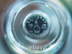 Lot 5 Verres Anciens Art Deco Cristal Baccarat Antique Glasses Fruits