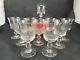 Lot De 10 Verres A Eau Anciens Forme Tulipe Taillés Xix°