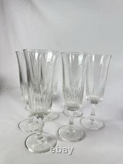 Lot de 24 Anciens Verres à pied En Cristal
